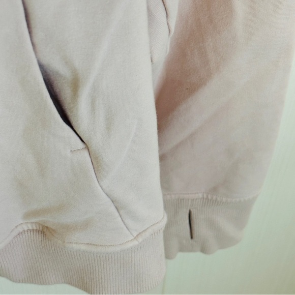Lululemon Scuba Pullover hoodie blush pink Pink Bliss sweatshirt SZ 8 - Picture 7 of 11